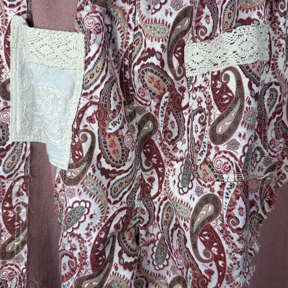 POL Pink Paisley Patchwork Joggers - Picture 11 of 11